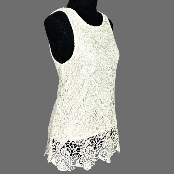 Lace Sleeveless Top by Lucky Brand - Picture 2 of 8